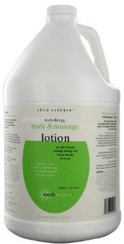 body white lotion in 8 ounce boston round bottles